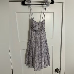 Cute purple floral dress